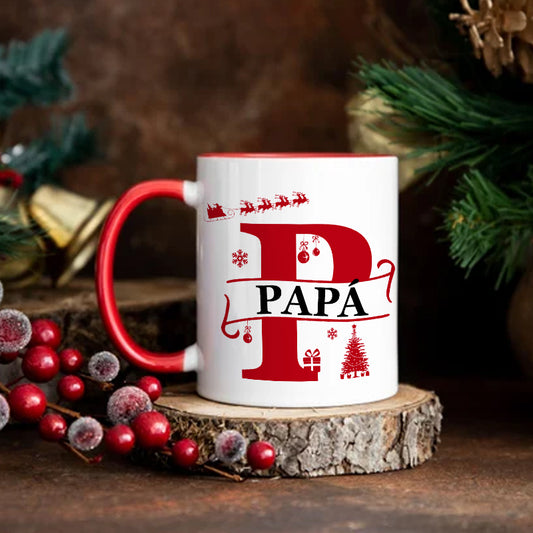 Taza personalizada Papá navidad