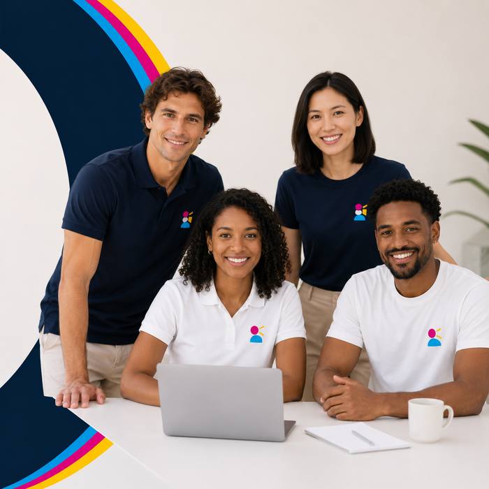 Ropa de trabajo y uniformes con logo de empresa